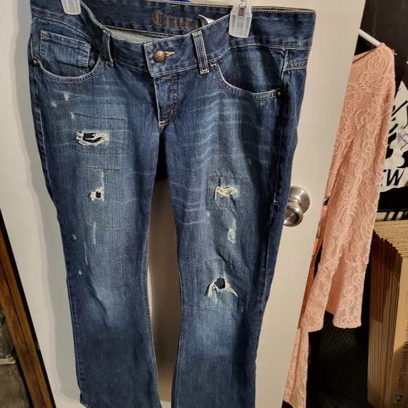 Cruel Girl Denim - CRUEL GIRL DARBY STRAIGHT LEG JEANS SZ 9L